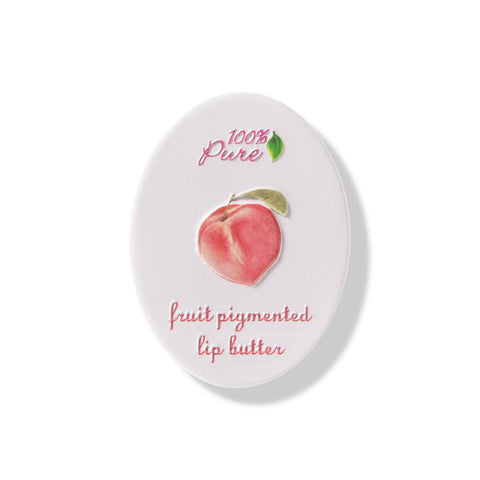 100% Pure Fruit Pigmented Lip Butter | Peach - 1CTLBPE