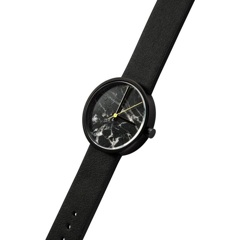 AARK Collective Marble Watch | Nero