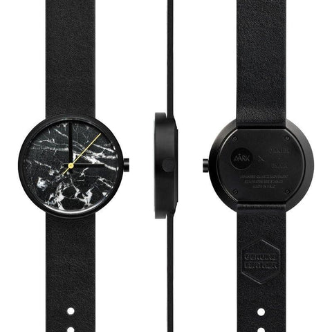 AARK Collective Marble Watch | Nero