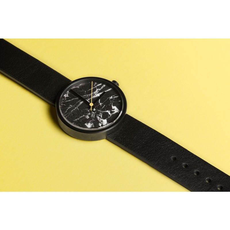 AARK Collective Marble Watch | Nero