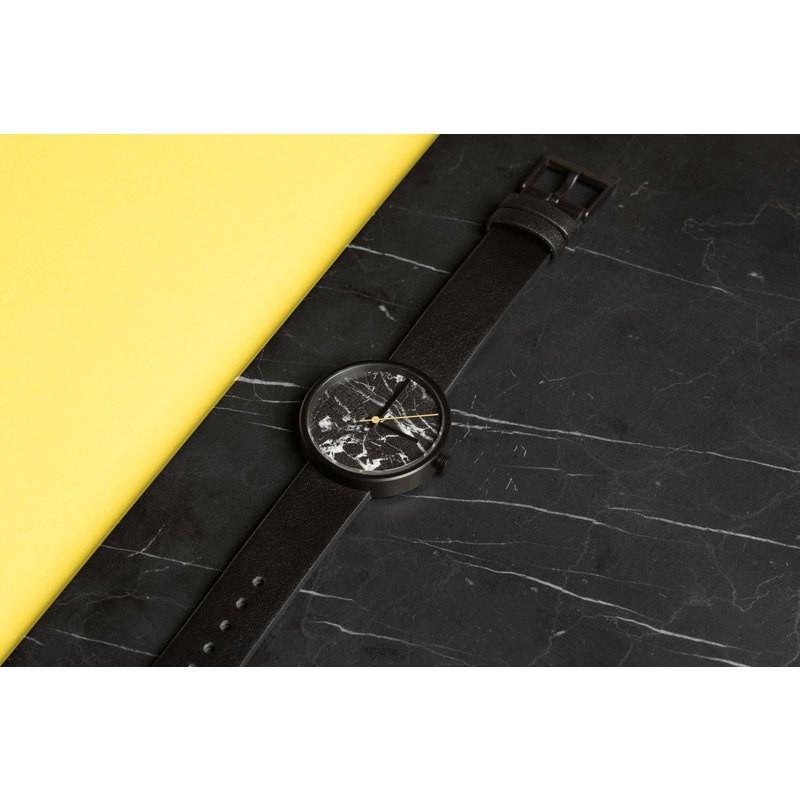 AARK Collective Marble Watch | Nero